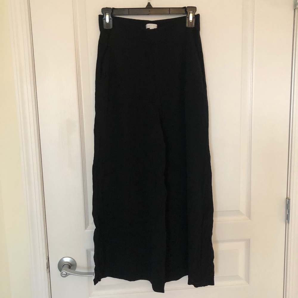 Black Flowy Pants